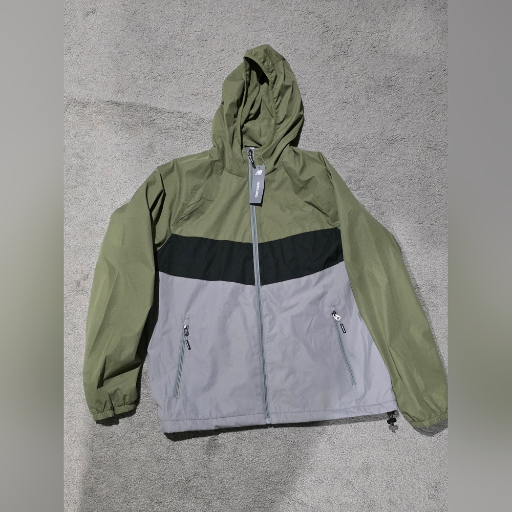 New Balance Fleece Jacket, Size:M